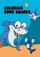 Coloring Book Sharks Joe Hammoud