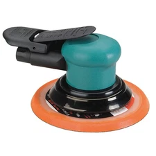 DYNABRADE 59040 Air Random Orbital Sander,0.25HP,6 In. 25J007