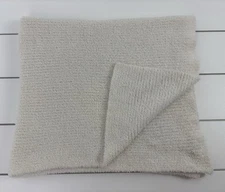 PARENT'S CHOICE Walmart Baby Blanket Lovey Off White Cream Chenille Plush