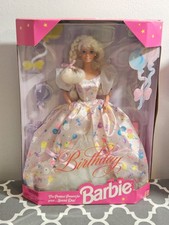 1996 Birthday Barbie Doll Mattel
