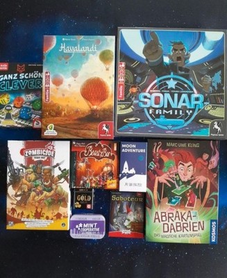 Spielepaket Brettspiel und Kartenspiel Kenner und Familie