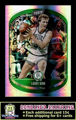 2021-22 Panini NBA Player of the Day Silver #82 Larry Bird Boston Celtics