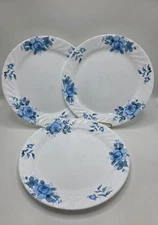 Corelle Corning Ware Blue Velvet 10 1/4 Inch Dinner Plate-Set of 3