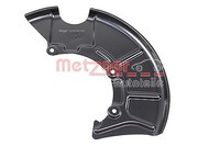 Metzger Spritzblech, Bremsscheibe Links, Vorderachse U.A. FüR Seat, Skoda, VW