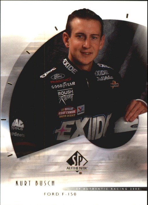 2000 SP Authentic #40 Kurt Busch RC - RAC