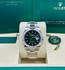 Rolex 126200 NEW 2026 Green Ombre Dial Box & Papers with Serial Tag