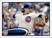 2012 Topps # 542 Jeff Samardzija Baseball Card