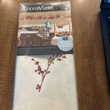 NIP RoomMates Peel & Stick Wall Decals Apple Theme 40 declas Made in USA