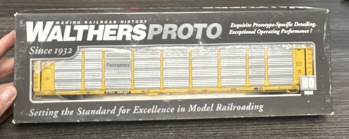 Walthers PROTO 920-101362 89’ Thrall-Bi-Level Auto Carrier Ferromex 980407 Nuevo en caja | Condition: New