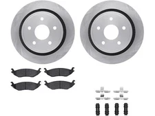 For Ram 1500 Classic Brake Pad and Rotor Kit Dynamic Friction 26248VTMJ