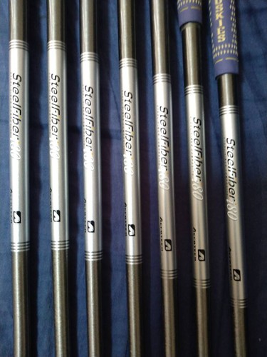 TaylorMade LH Iron Set SIM2 MAX 4-9.P Fiber i80 Flex Senior Left Handed STORE - Picture 4 of 5