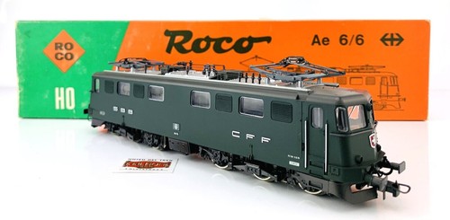 PNV23 - ROCO H0 43937 - SBB Ae 6/6 ELECTRIC LOCOMOTIVE - DIGITAL AC - Picture 3 of 8