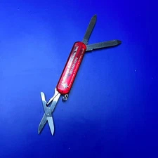 Wenger Esquire Swiss Army Knife Red Translucent