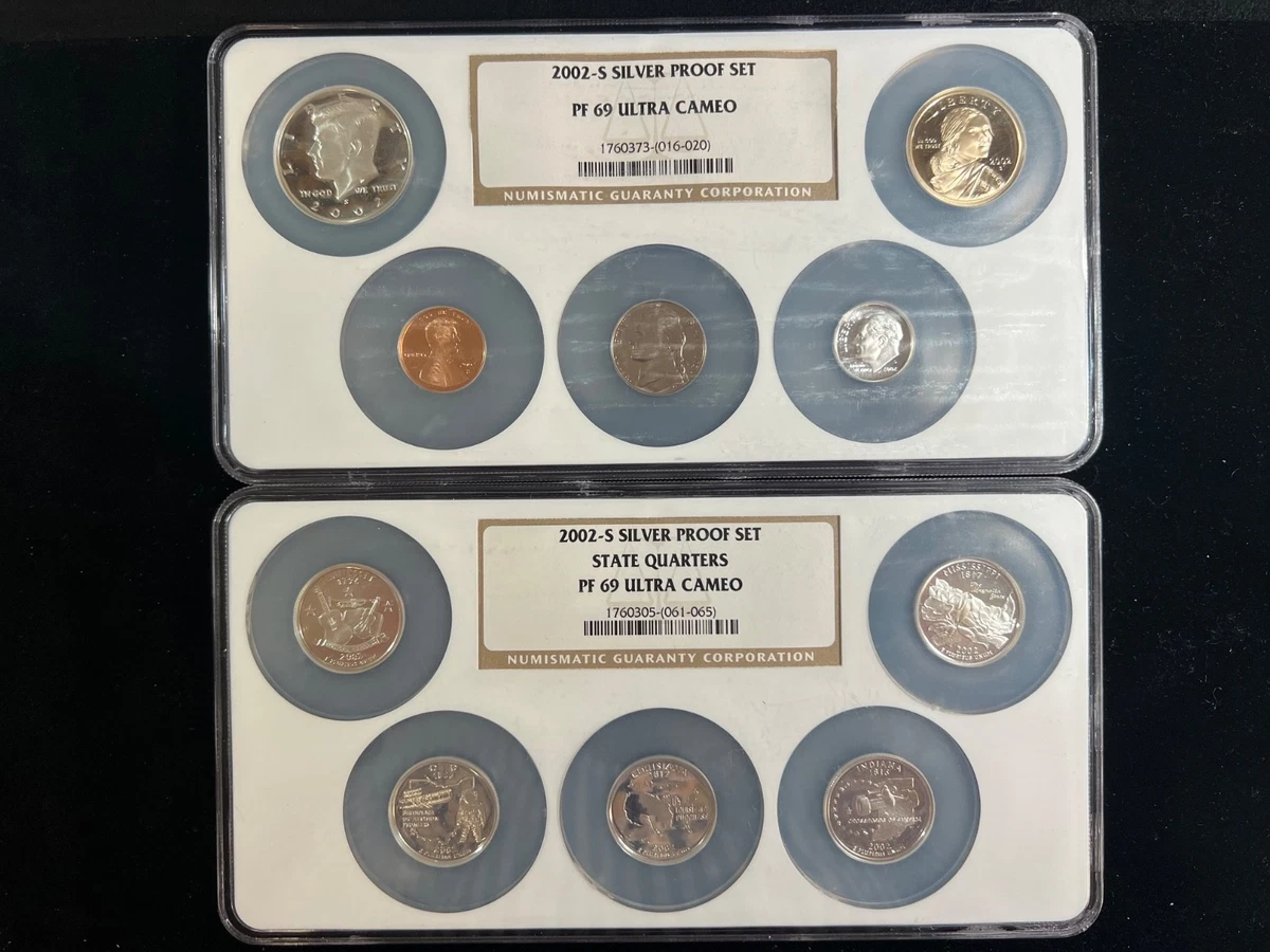 Proof Silver PR 69 NGC US State Quarters 1999-2008 for sale | eBay