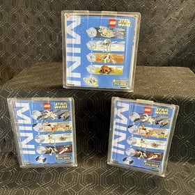 LEGO Star Wars Mini Building Set 4484 4486 4490 Complete Vintage w/ Box