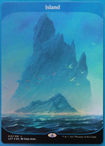 Island (Full-Art) FOIL Unstable NM (470310) ABUGames
