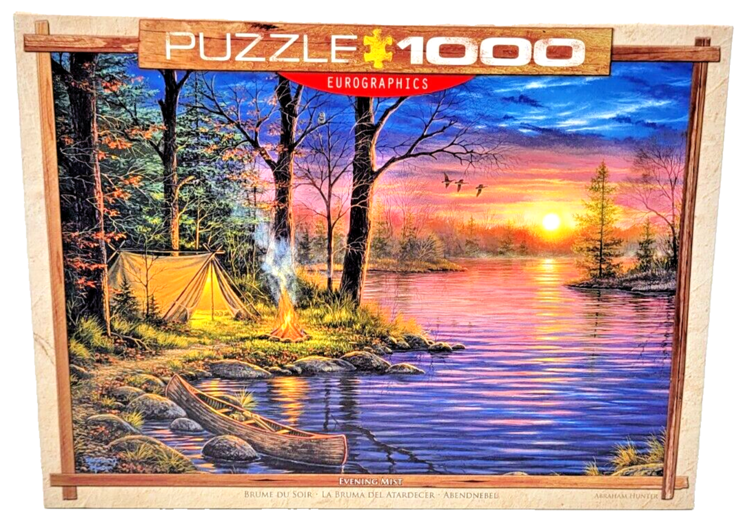 Eurographics 1000 pc Jigsaw Puzzle - Evening Mist by Abraham Hunter