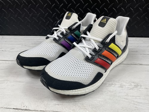 NUEVAS Tenis de Alto Rendimiento Adidas Ultraboost S&L Pride FY5347 para Hombre Talla 11.5 - Imagen 5 de 12