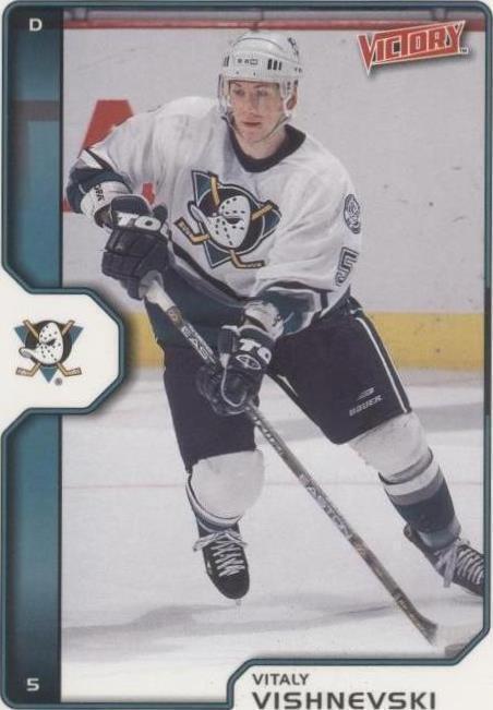 2002-03 Upper Deck Victory - Vitaly Vishnevski #1 - 1 of 1