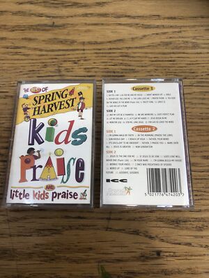 Children s Double Songs Cassettes - Spring Harvest Best Of - Kids Praise - 2000