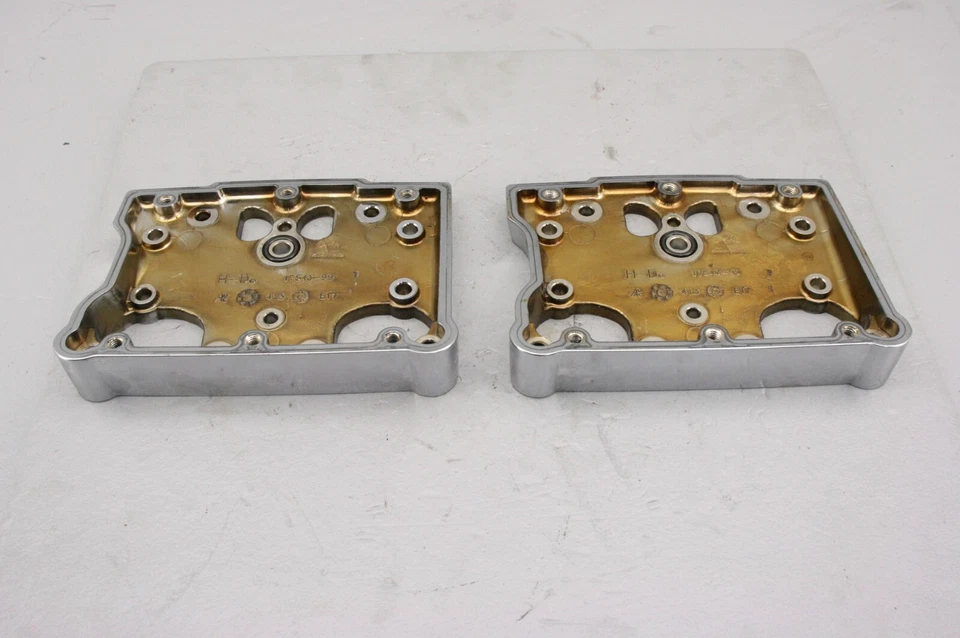 2002 Harley Road King Rocker Коробка Корпус Передняя Задняя Комплект ХРОМ 17573-99 - Изображение 4 из 4