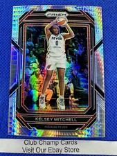 2023 #123 Kelsey Mitchell WNBA Panini Prizm Basketball Hyper Prizm Fever