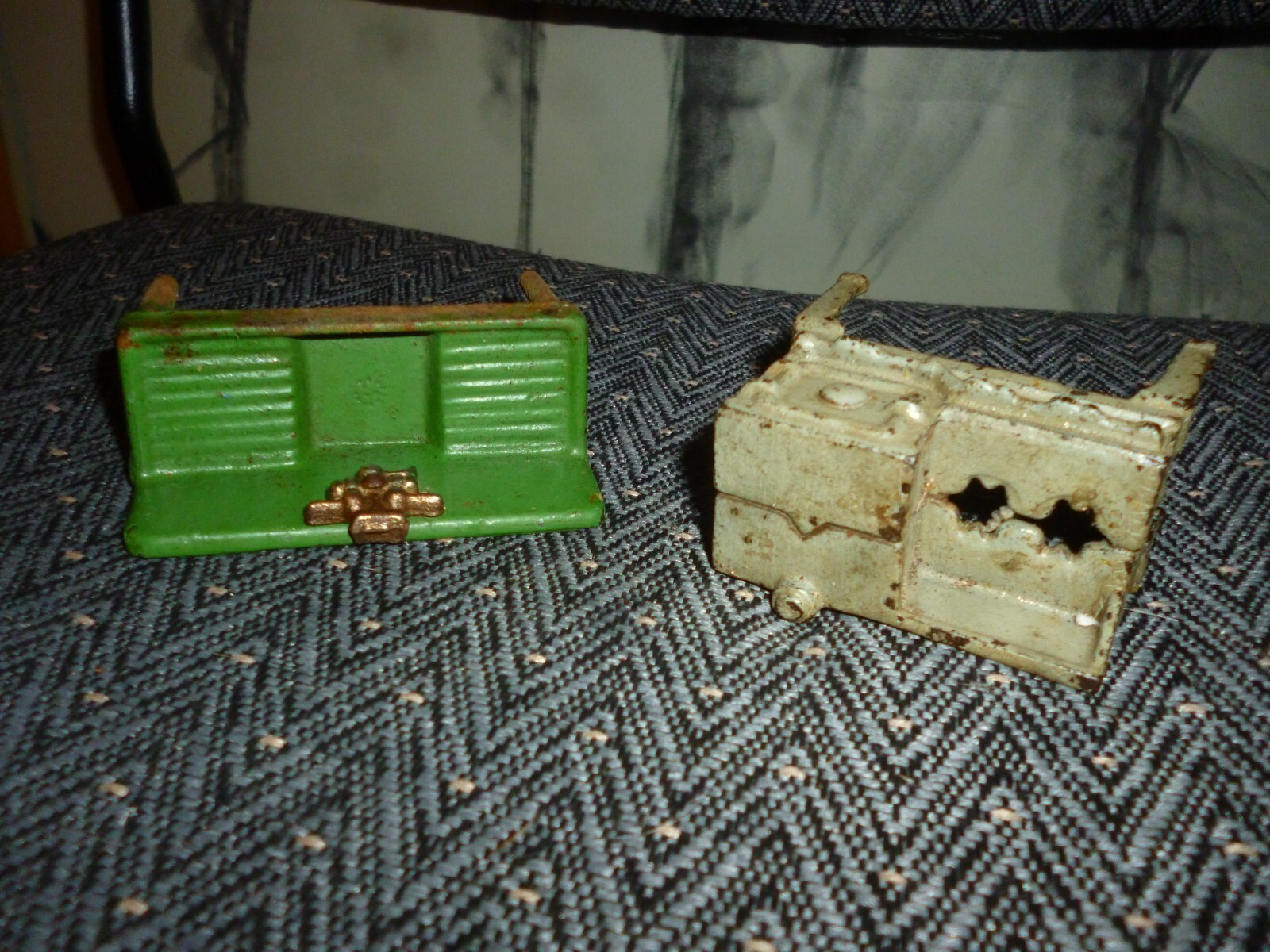 KILGORE 2x sink and Stove old cast IRON TOYS. eBay