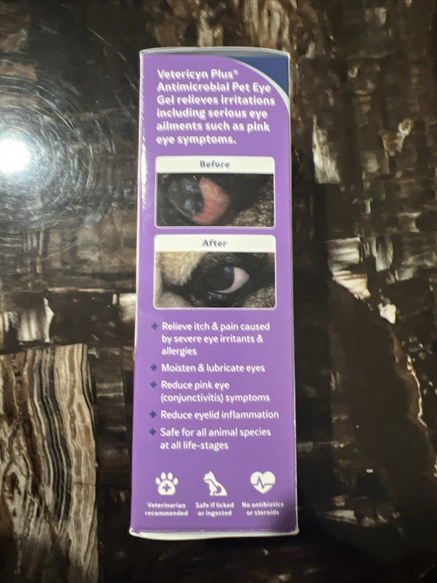 Vetericyn Plus Pet Eye Gel Dog and Cat Eye Ointment Alternative