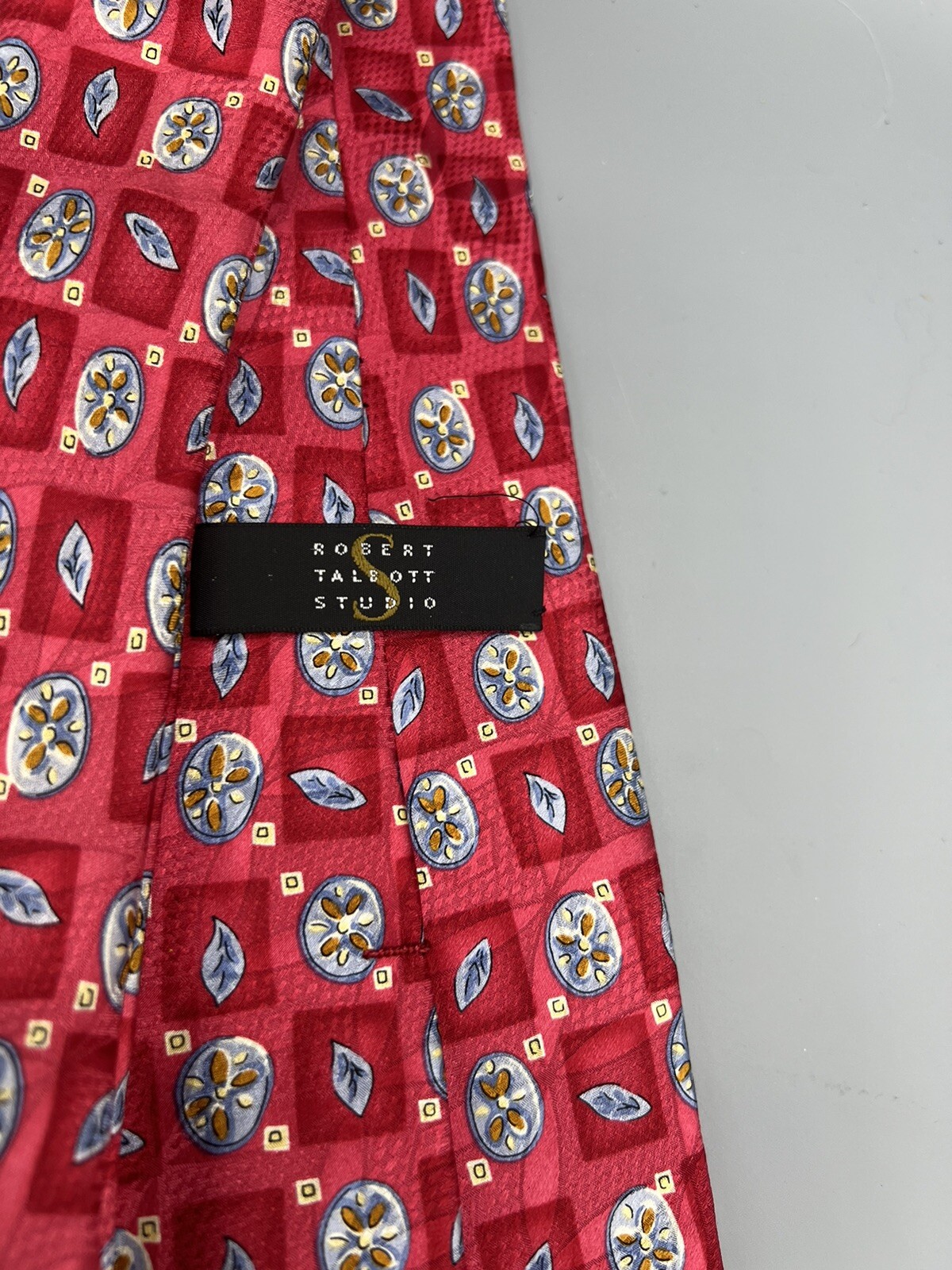 Robert Talbott Studios Geometric Pattern Mens Nec… - image 4