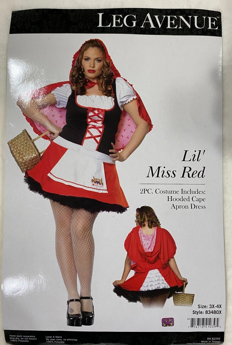 Miss red riding hood costume cheap