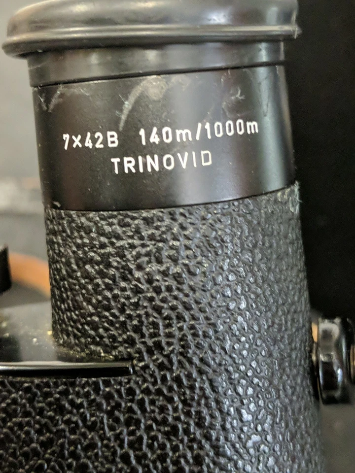  Leitz 7x42B binoculars, original  Leitz case.(Trinovid,watzlar) good condition - Image 3 of 4