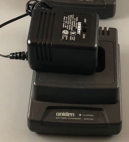 UNIDEN APX140 desktop cup Battery Charger FIT Midland and Relm w/power Cord VG10 - Zdjęcie 2 z 7