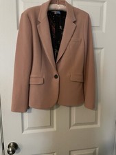 Philosophy Republic Mauve Pink Single Breasted Small Blazer Jacket Size 4