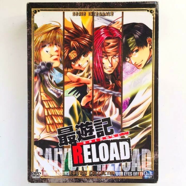 DVD8-disc25episodes】Saiyuki-最遊記-RELOAD Complete DVD Box 