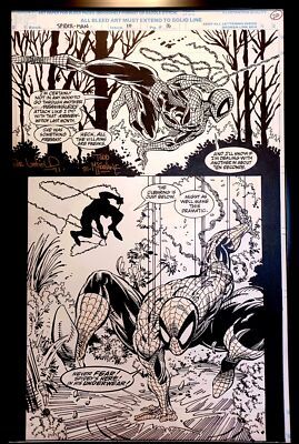 Spider-Man #10 pg. 16 by Todd McFarlane 11x17 FRAMED Original Art Print Comic Po
