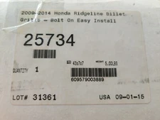 T-Rex Grilles 25734 BOLT ON EASY INSTALL Grille Fits 09-14 HONDA RIDGELINE