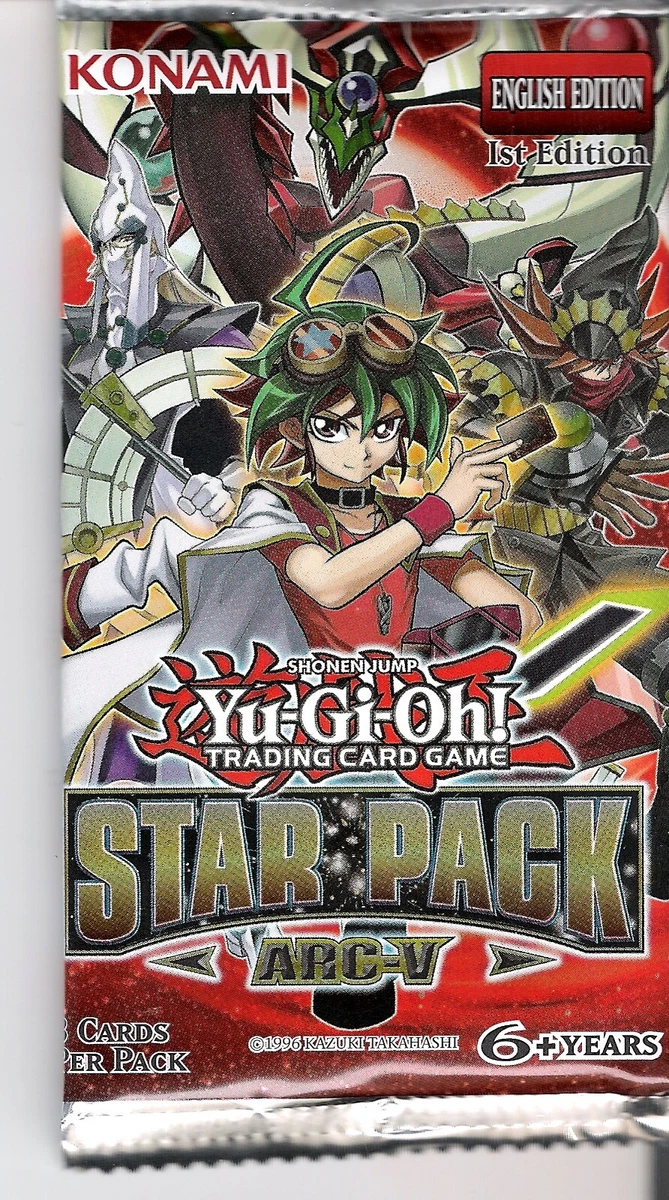 Yu-Gi-Oh! TCG Star Pack Arc-V Sealed Collectible Card Game Packs