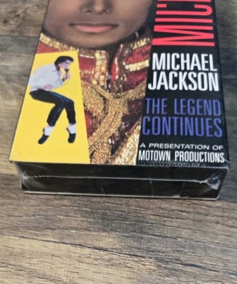 Michael Jackson the Legend Continues Music Video VHS SEALED BRAND