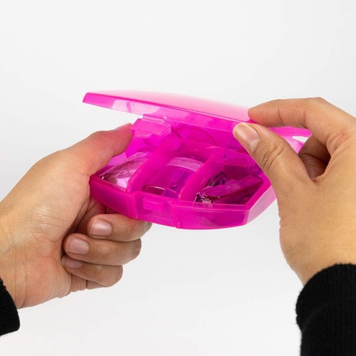 LD Products Pink Mini Office Supply Kit Portable Case with Scissors, - Picture 3 of 8