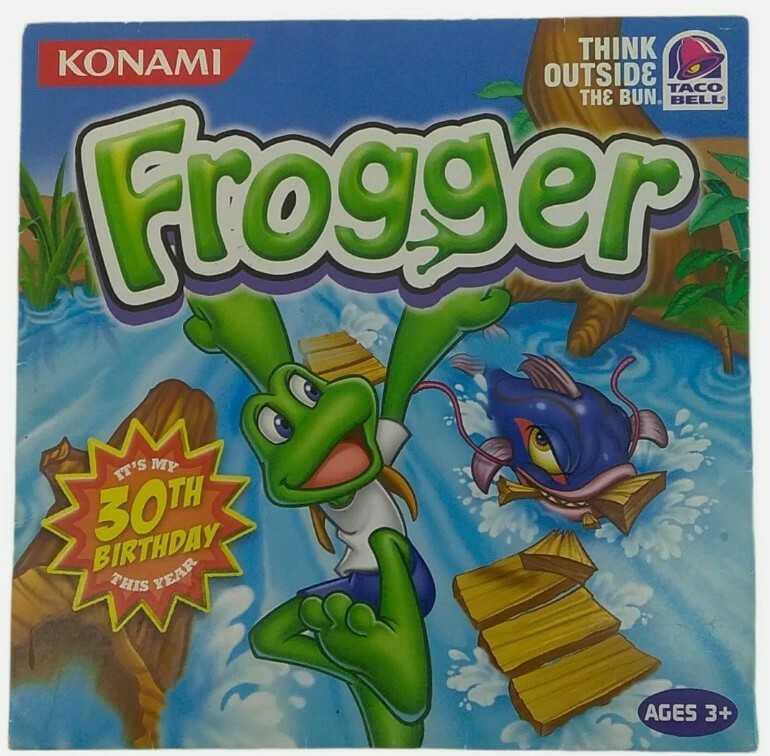 Konami Frogger PC GAME CD-ROM Taco Bell Edition 2004 | eBay