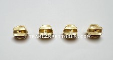 Carpet Cleaning Wand Replacement Brass 1/8" V-Jets 9502 Vee Jets 4 count 