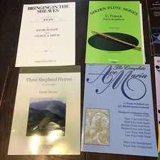 Lot Of 8 Religious Sheet Music Items