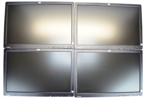 Lot of 3x HP LE1901W 19” LCD Monitor 1440 x 900 @ 60Hz VGA ONLY - No Stands - Picture 7 of 7