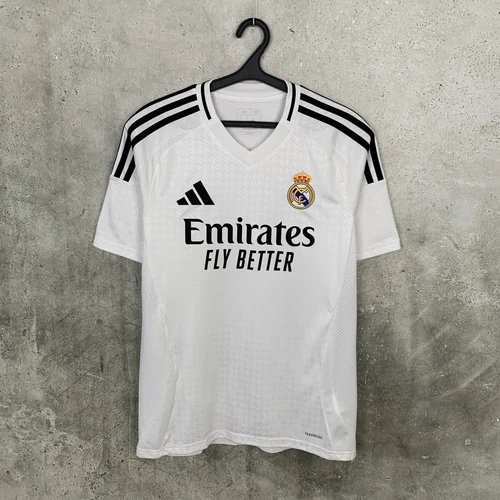 REAL MADRID 2024 2025 HOME FOOTBALL SHIRT ADIDAS JERSEY SIZE M