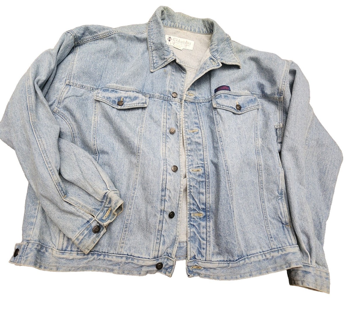 Columbia Tough Mother Jeans XL ベージュジャケット Columbia Tough Mother Jeans XL ベージュジャケットベストセ