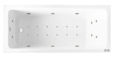 Beaufort Portland SE 24 Jet 1600 x 800 mm Single Ended Whirlpool / Spa Bath