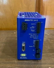 J. Schneider AKKUTEC 2412 VdS Battery Buffered DC-UPS 24v 12A Power Supply NEW