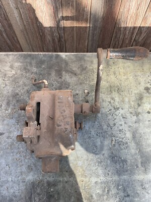 Niagara Works Hand Crank Tool - vintage sheet metal work