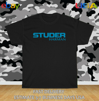 Studer Harman Audio Logo Men's T-Shirt American Size T-Shirt