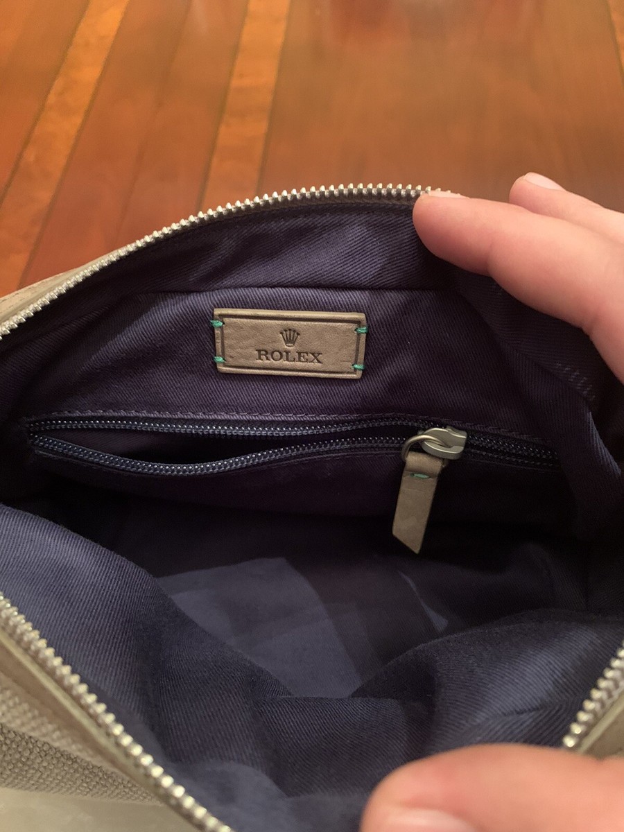 rolex toiletry bag